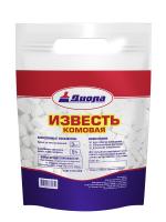 Известь комковая 3кг Диола (6) негашеная