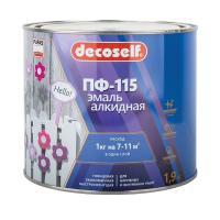 Эмаль ПФ-115 светло-серая 1,9кг ПУФАС Decoself