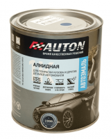 Краска AUTON "Черная" №601 0.8л