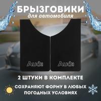 Брызговик универсальный AUDI Черный, комплект (к-т 2шт)