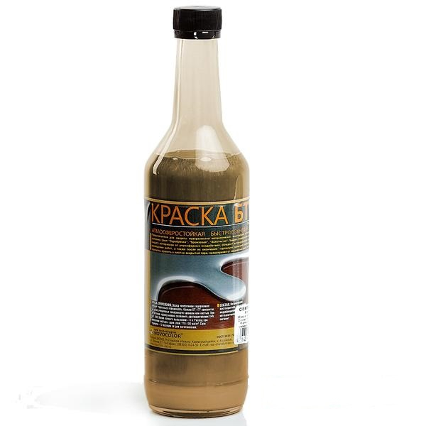 Краска БТ-177 золотистая 0.5л