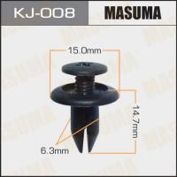 Клипса пластм. KJ-008/KJ-2161 (уп. 5шт)
