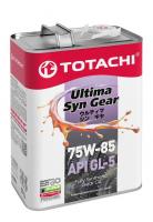 TOTACHI 75W85 Ultima Syn Gear GL-5 синт. 4л. (М)