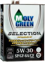 MOLYGREEN SELECTION 5W30 SP/GF-6A/CF (Япония) синт. 4л.