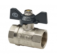 Вентиль 3/4"в/н шаровый Американка бабочка Aqualink