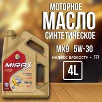 MIRAX MX9 5W30 GF 6A  API SP синт 4л