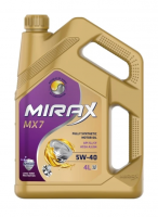 MIRAX MX7 5W40 SL/CF синт 4л (М)