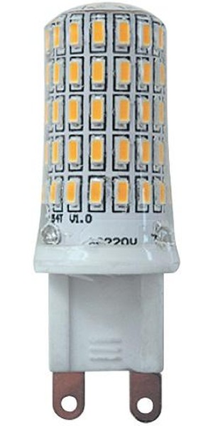 Лампа светодиодная PLED-G9 7Вт капсульная 4000К нейтр. бел. G9 400лм 220В JazzWay 1039095B (озон)