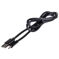 Кабель USB - micro USB 3.0А 2м черный 