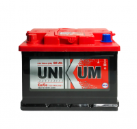 Аккумулятор 6СТ-60 UNIKUM прям.пол.