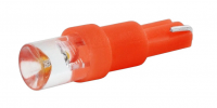Автолампа диод T5 (W1,2W) 12V 1COB без цоколя Красный