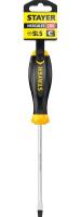 Отвертка шлицевая SL5*100 STAYER Hercules
