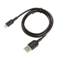 Кабель USB - Lightning 10W 2A SKYWAY в мягкой оплетке белый 1,5м