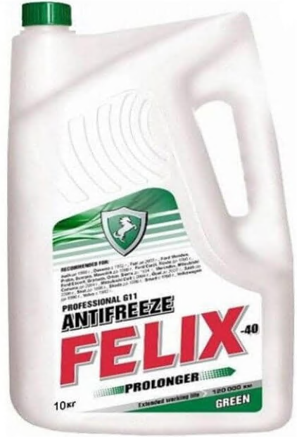 Антифриз Felix 10л зеленый Prolonger