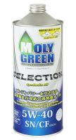 MOLYGREEN SELECTION 5W40 SN/СF (Япония) синт. 1л.
