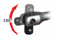 Вороток для головок 1/2" 250мм L-образный 2-х сторонний АвтоДело