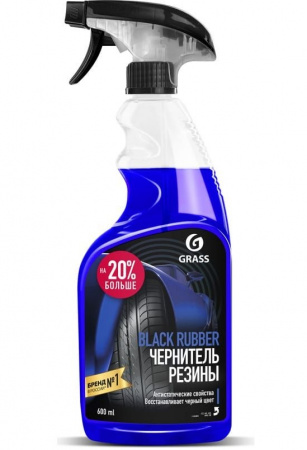 Чернитель шин GRASS Black rubber 600мл триггер