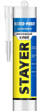 Клей STAYER 280мл водостойкий