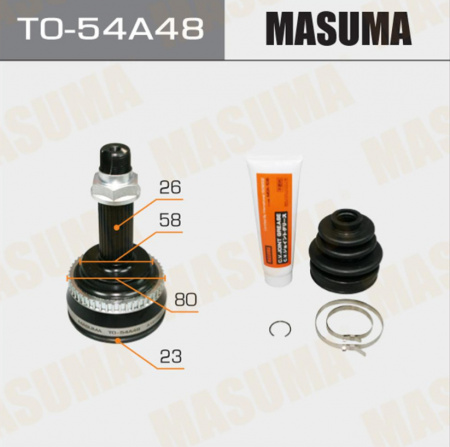 ШРУС TO-54A 23x58x26х48 Masuma