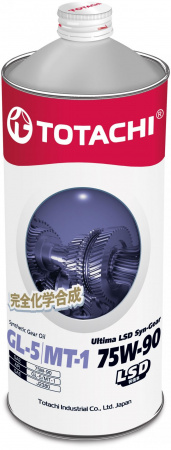 TOTACHI 75W90 Gear Ultima LSD GL-5/MT-1 синт. 1л.