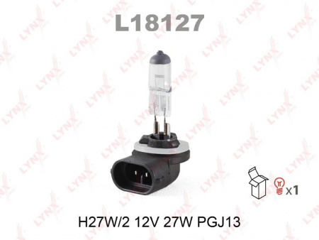 Автолампа H27/2 12V 27W LYNXauto