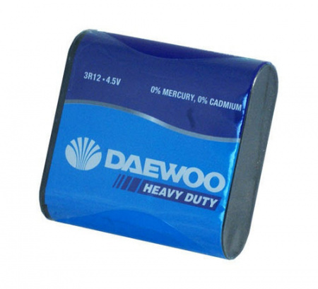 Батарейка 3R12 4.5V Daewoo (квадрат)
