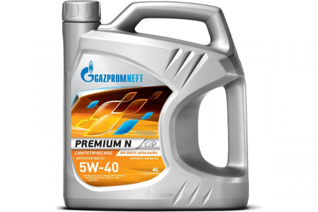 Gazpromneft Premium 5W40 N 4л синт. (М)