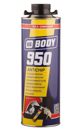 Антигравий под пистолет BODY 950 серый 1кг