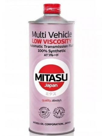 MITASU LOW VISCOSITY MV ATF 1л синт. Япония