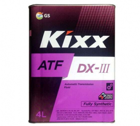 Kixx ATF АКПП Dexron-3 синт. 4л