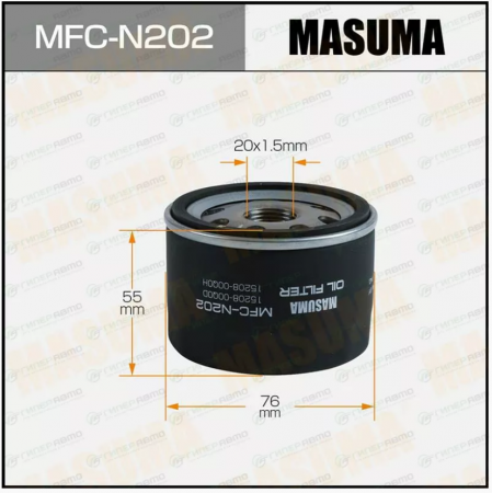 Фильтр масляный C-232 (MFC-N202) (М20*1,5R, 76*55мм)