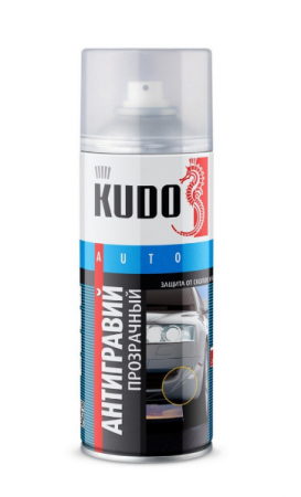 Антигравий KUDO прозрачный 520мл аэрозоль