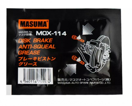 Смазка для направляющих суппорта MASUMA  6гр MOX-114