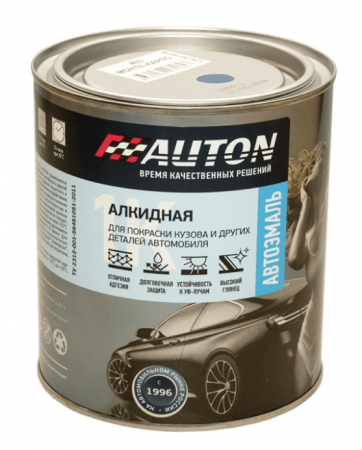 Краска AUTON "Черная" №601 0.8л