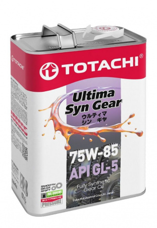 TOTACHI 75W85 Ultima Syn Gear GL-5 синт. 4л. (М)