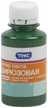 Колер паста Бирюзовый "Текс" 0.1л