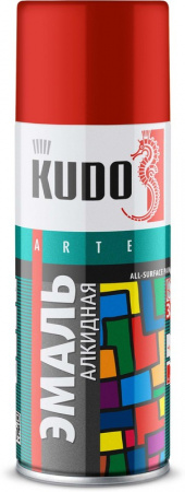 Краска-спрей KUDO красный KU-1003