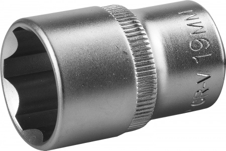 Головка сменная Г-19 6гр. 1/2" "ЗУБР"