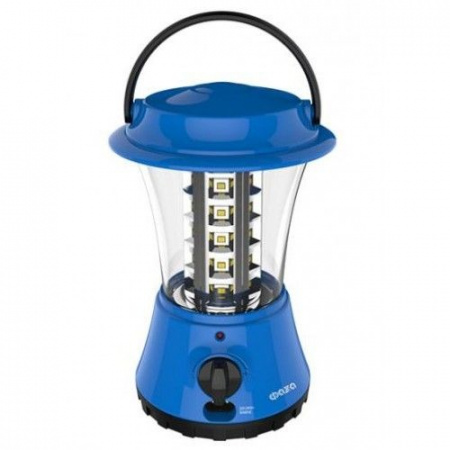 Фонарик кеминговый ФАЗА Accu F5-L36 аккумуляторный, 36-LED синий