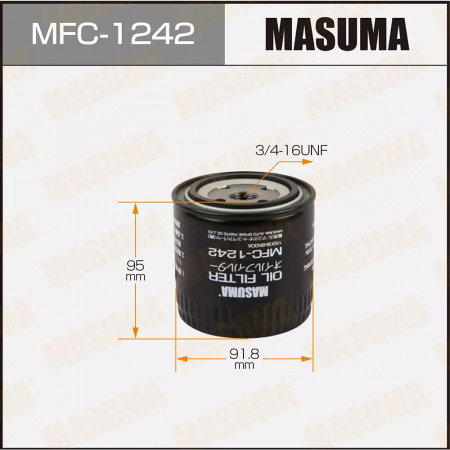 Фильтр масляный C-231 (MFC-1242) (3/4-16UNF, 92*95мм)