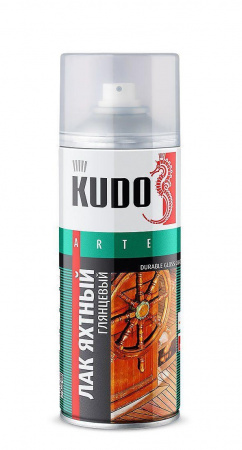 Краска-спрей KUDO лак яхтный глянец KU-9003