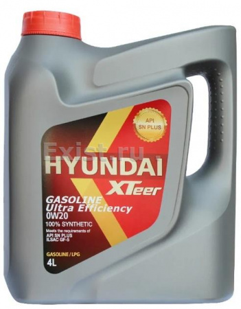 НYUNDAI XTEER 0W20 Casoline ULTRA GSL SP, ILSAC GF-6, GM Dexos1 синт. 4л.