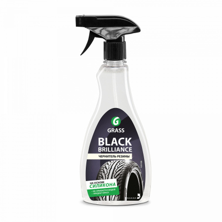 Чернитель шин GRASS Black brilliance (флакон 600мл)