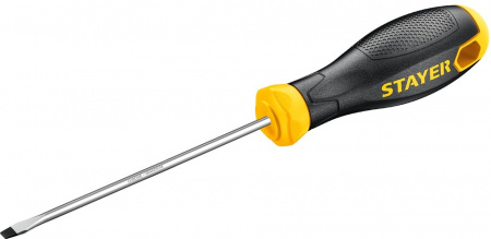 Отвертка шлицевая SL3*100 STAYER Hercules