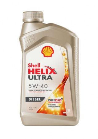 SHELL 5W40 Ultra дизель синт. 1л.