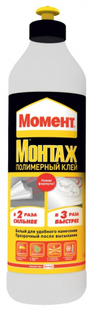Клей для потолочной плитки Момент Монтаж 850мл полимерный