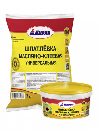 Шпатлевка Диола-001 10кг масл.клеевая (1)