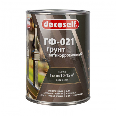 Грунт ГФ-021 Pufas Decoself серый 0.9кг